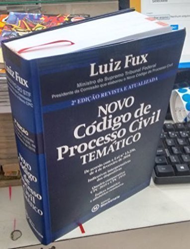 Capa de Novo Código de Processo Civil Temático