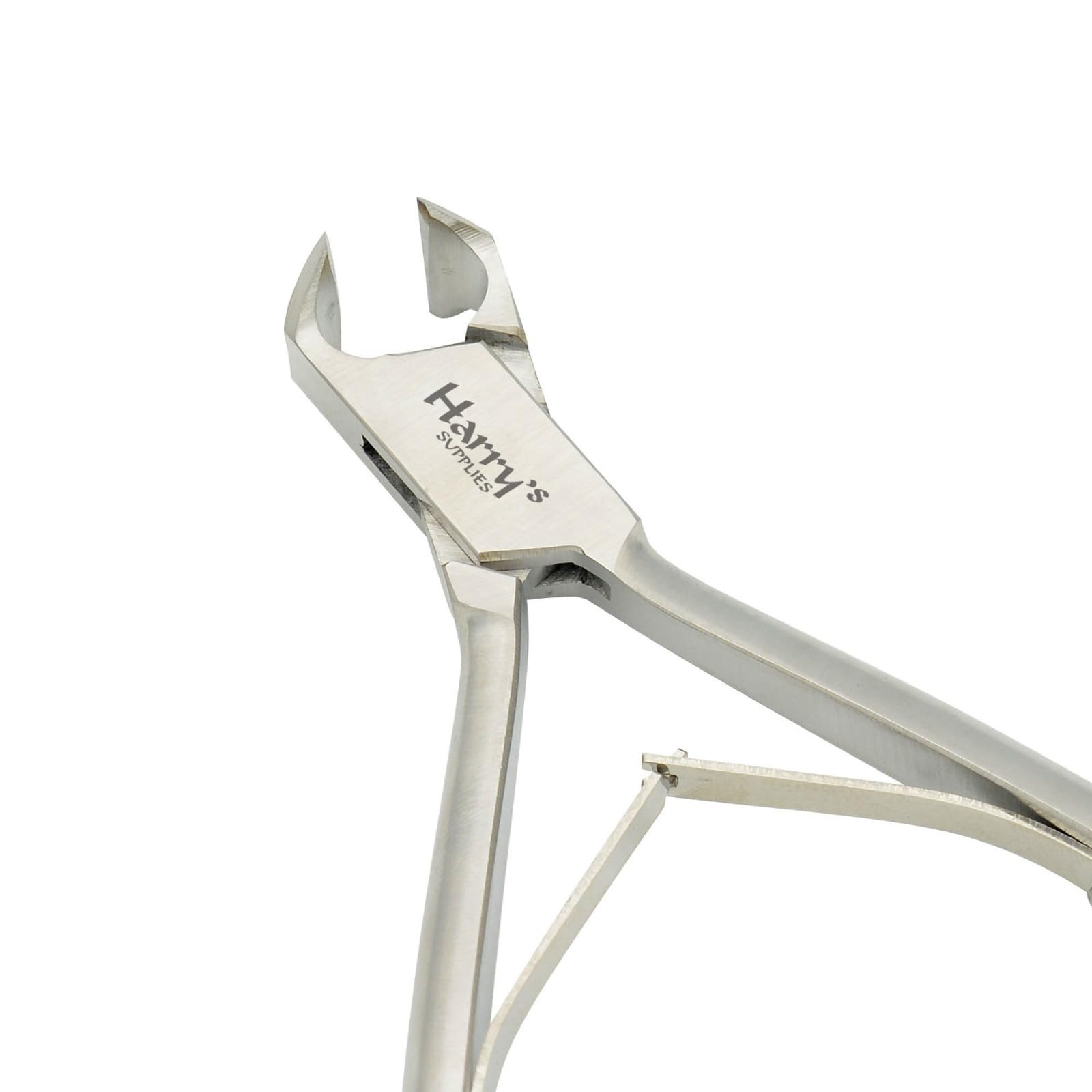 Harry’s Supplies Wide Jaw Podiatrist Nail Clipper –Sharp 14mm Jaw, Japanese Stainless Steel, Professionally Designed for Thick Fingernails & Toenails – Precise Nail Care Manicure & Pedicure Tool