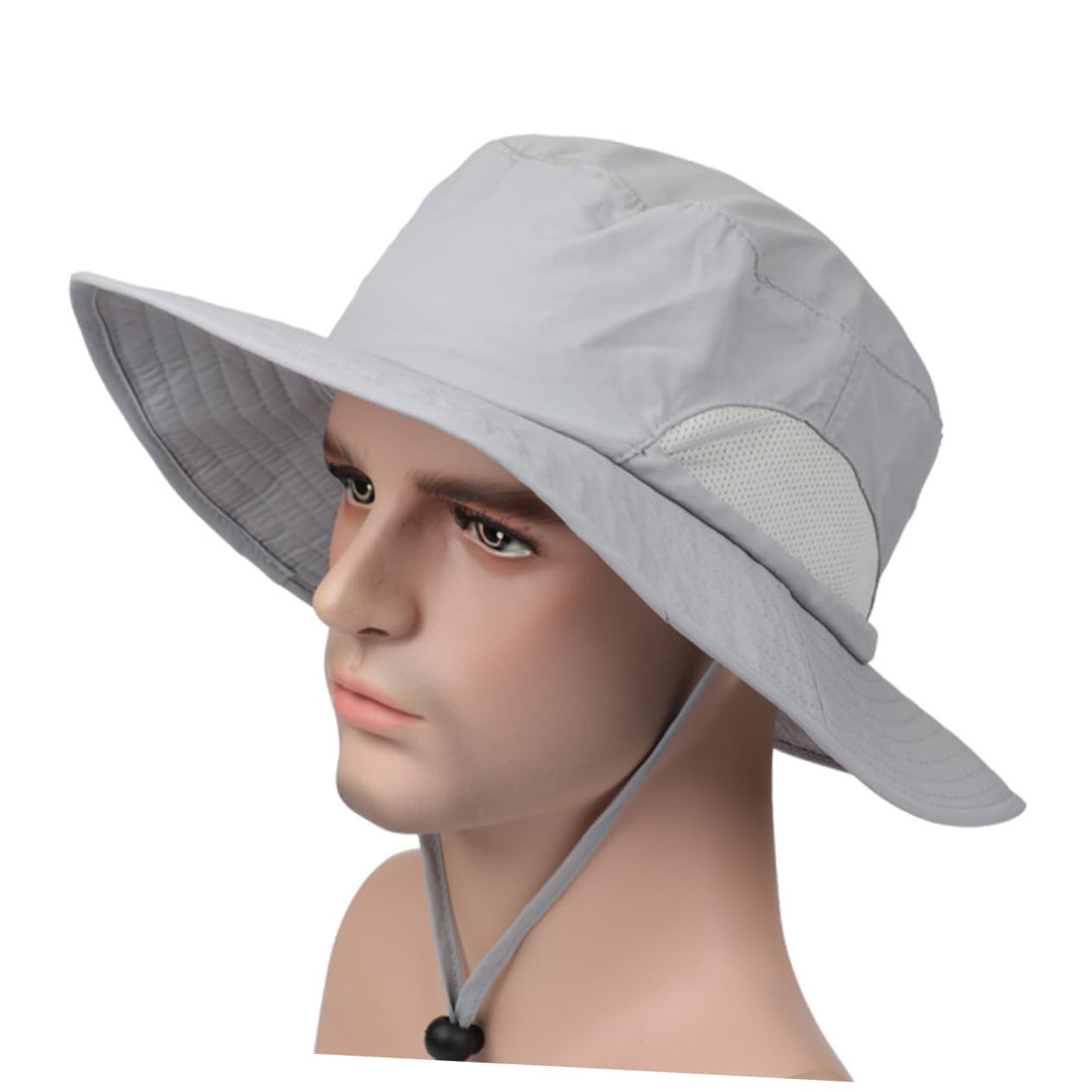 Toddmomy Chapeau De Protection Solaire pour L'Extérieur 2 Pièces Chapeau De Soleil De Randonnée De Pêche À Grand Avant-Toit pour Hommes Et Femmes