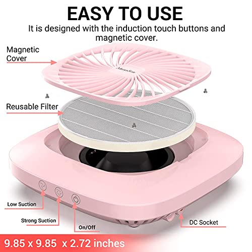 MelodySusie-Nail-Dust-Collector-with-Reusable-Filter-Powerful-Nail-Vacuum-Fan-Vent-Dust-Collector-Extractor-Electric-Dust-Suction-Machine-for-Acrylic-Gel-Nail-Polishing-Low-Noise-Nail-Salon-Pink