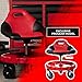 Traxion 2-700 ProGear Mobile Rolling Gear Seat W/Equipment Tray and Five All-Terrain 5