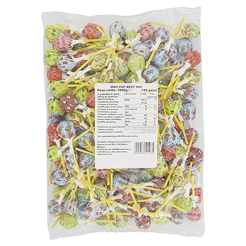 Gusti disponibili: Anguria, Cola, Fragola, Fragola e Panna, Limone