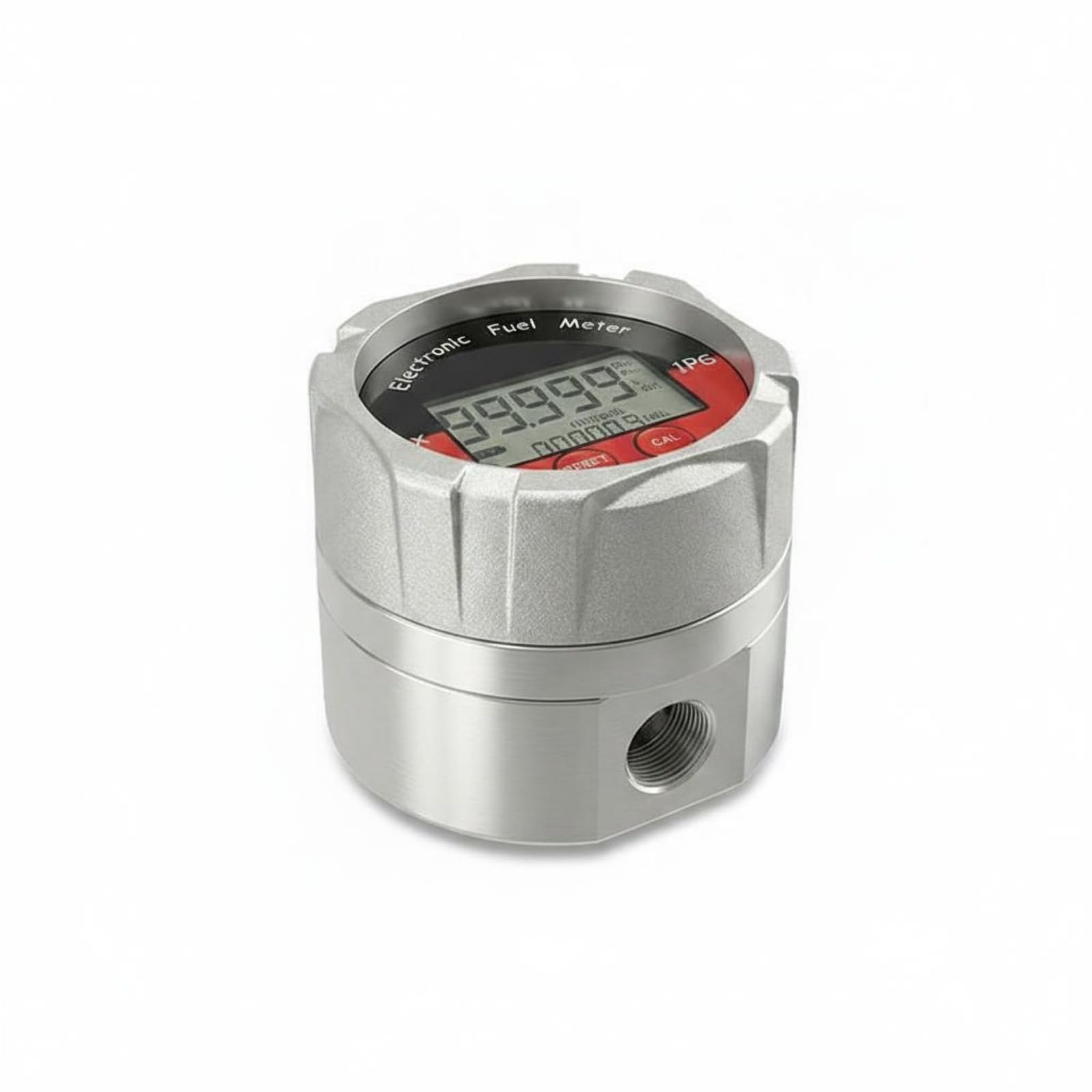 Débitmètre Numérique Ovale Liquide Compteur Mesureur Compteur d'Huile Corps en Alliage d'Aluminium Affichage Clair Suivi, style to 4