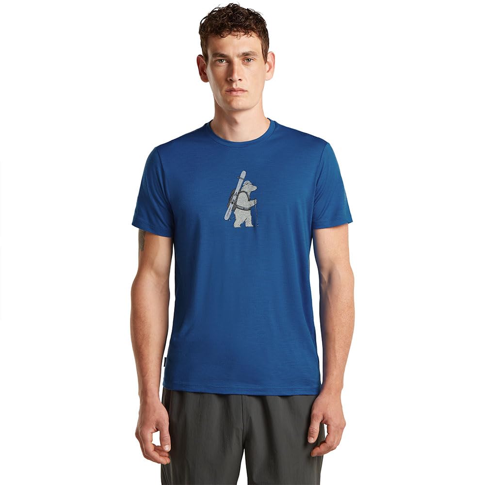ICEBREAKER 150 Tech Lite Bear Tour Short Sleeve T-Shirt S