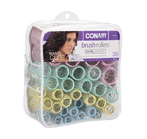 Conair Brush Rollers, Curl & Body 36 Pieces