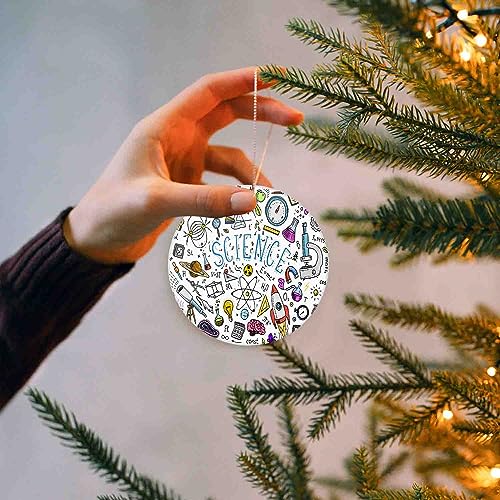 Cute Christmas Tree Ornaments for Home,Friends,Family Hanging Souvenir,Science - Image 4