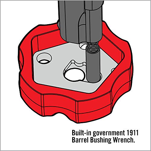 Real Avid Smart Bench Block: Non-Slip, Magnetic Universal Gunsmithing Bench Block, Engineering Resin Helps Protect Gun Finish, Magnet Prevents Loosing Unfastened Pins