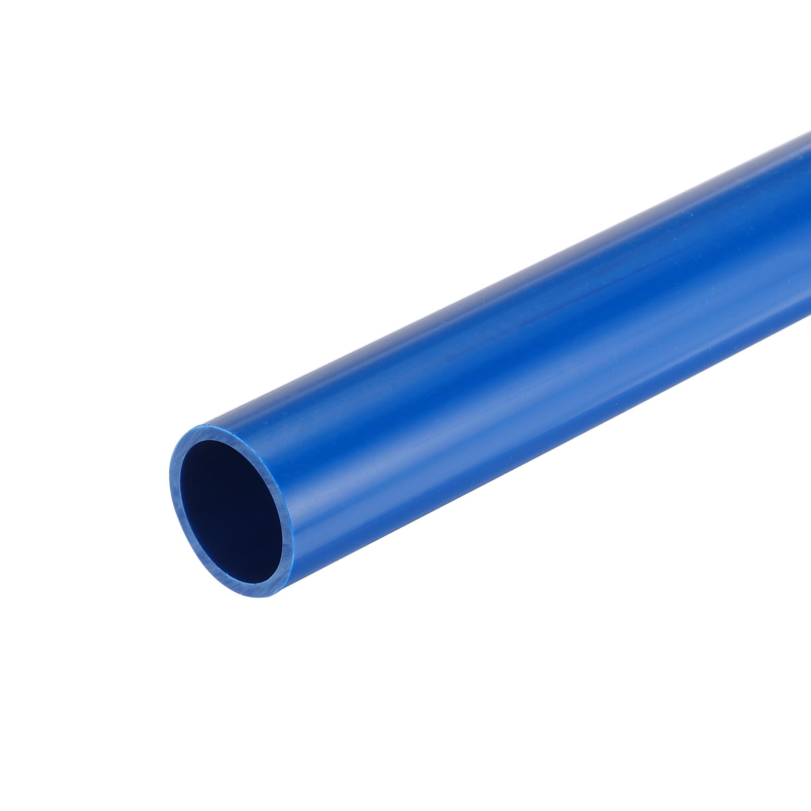QUARKZMAN 1 Pollice Tubo Rigido, Ttubo Trasparente PVC 21mm ID 25mm OD 650mm Blu ad Alto Impatto per Tubo Acqua Artigianato Guaina Cavi