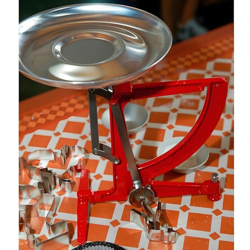Mechaniczna waga kuchenna z wahadłem ze stali nierdzewnej i aluminiową tacą do precyzyjnego gotowania, pieczenia i pomiarów naukowych