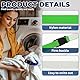 6 Stück Wäscheband mit Schnalle 2.5 * 48 cm Kein-Sortierung Laundry Loop Ultra Effizient Praktisch Wäschebänder mit Schnallenschlaufen für Wäsche Reinigungsschlaufe Zubehör für Waschpflege (Stil1)