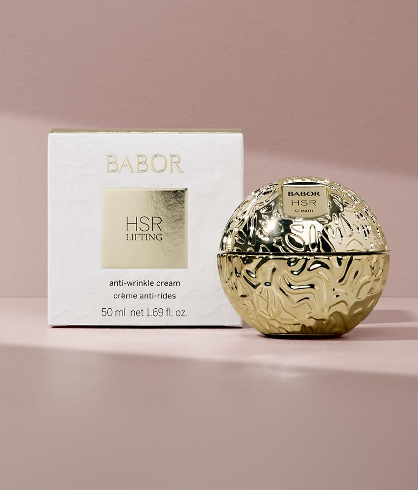 BABOR HSR LIFTING Cream, Crema facial antiarrugas, Crema facial antienvejecimiento para todo tipo de pieles, Con vitamina E, manteca de karité y aceite de almendras, 1 x 50 ml, versión 2021