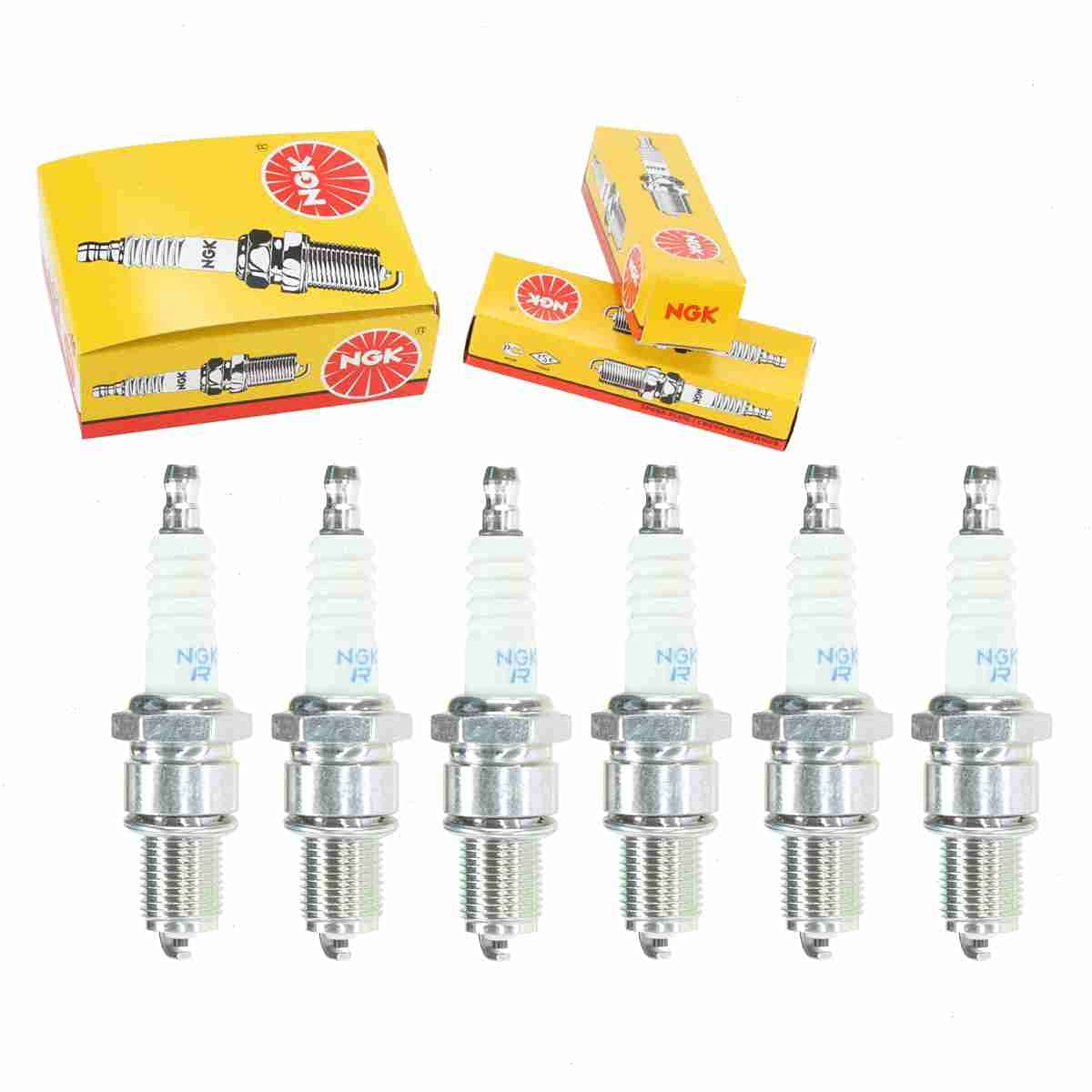 Amazon.com: 6 pc NGK Standard Spark Plugs compatible with Nissan