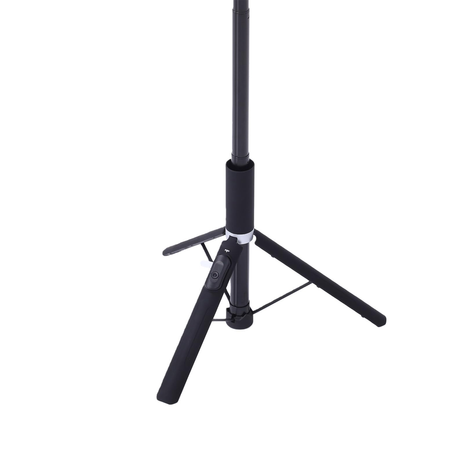 Sxhlseller Asta per Selfie con Apertura Automatica e Chiusura, Treppiede Estensibile a 9 Sezioni con Doppi Supporti per Slitta Fredda e Telecomando Bluetooth, per Smartphone, Action Camera,