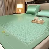 Doppelseitige kühlende Isomatte, faltbar und tragbar, für den Sommer, Komfort, atmungsaktiv und leicht, ideal für Camping, Strand, Outdoor & Zuhause