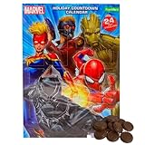 Marvel Avengers 2019 Christmas Advent Countdown Calendar with 24 Milk Chocolate Pieces, 1.76 oz