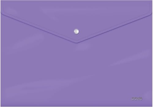 Sobre broche de Polipropileno Dohe - Folio - Morado
