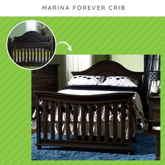 Amazon.com : Full-Size Conversion Kit Bed Rails #1216 for Pali