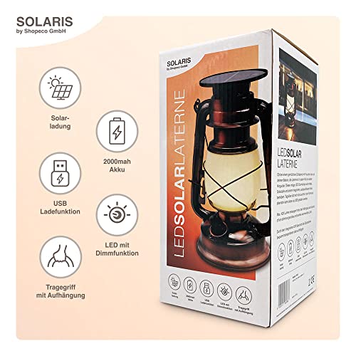 Shopeco Solariis, lampada solare a LED da