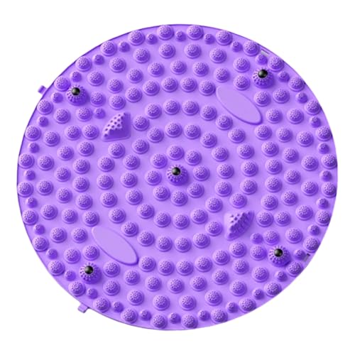 Paaruter Esterilla de Acupresión para Masaje de Pies, para Relajación Muscular, Redonda, para Ejercicios de Fitness y Entrenamiento de Pies.
