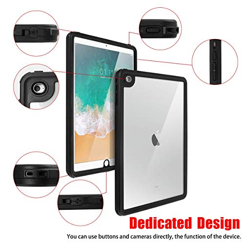 Aicase A0364-US Ipad 9.7 Inch 2017/2018 Waterproof Case,Aicase Ip68 Waterproof 360 Degree All Round Protective Ultra Slim Thin Dust/Snow Proof thumb #3