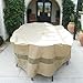 Formosa Covers | Premium Outdoor Patio Table Set Cover with Hole for Umbrella | 120