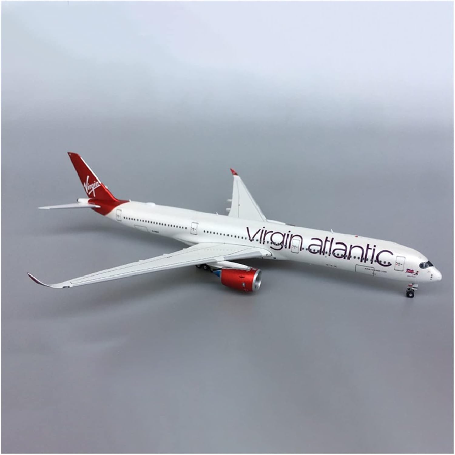 1 400 Fit for Atlantic Airbus A350-1000 G-VDO Die Cast Alloy Aircraft Decoration Collection Hobby Playgame Kit