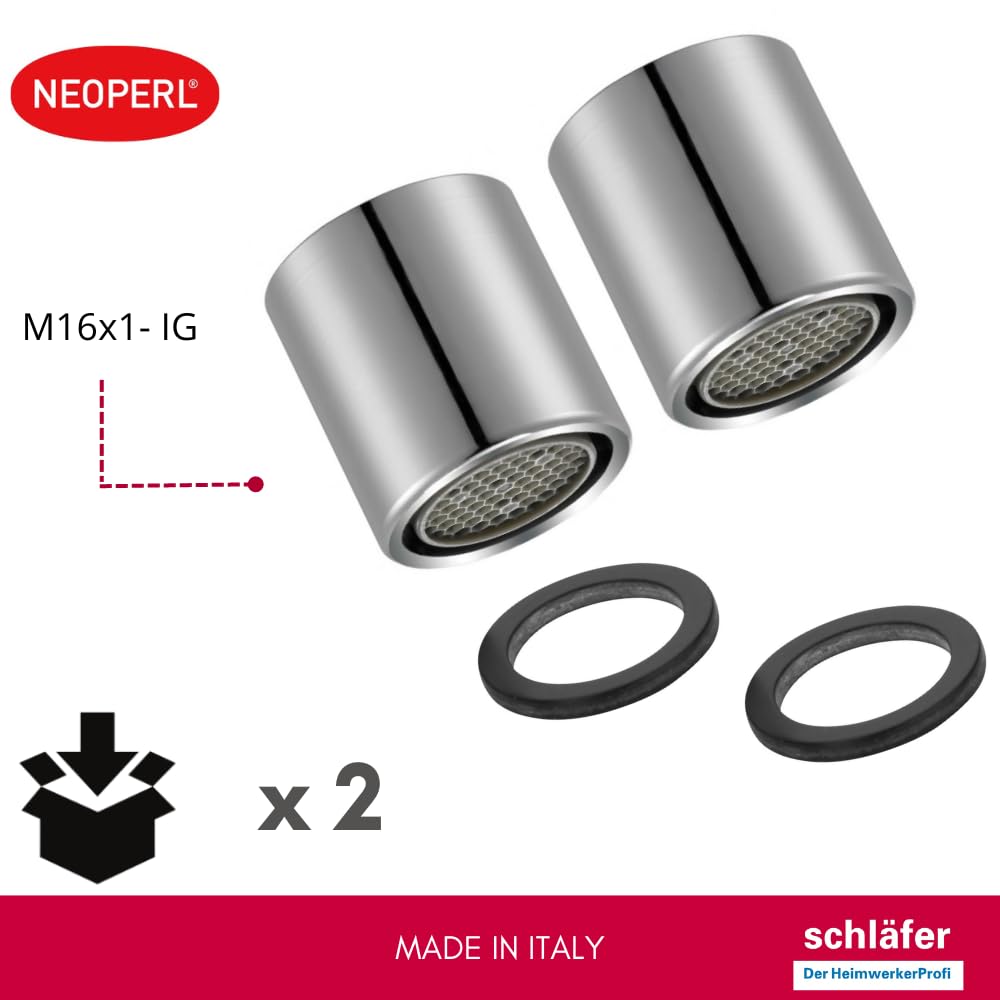 Schläfer 10002516 | 2PCS-M16 Universal-Innenbelüfter, Badarmatur für