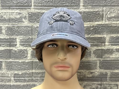 Image of Embroidered Animal Hat Gift for Men Women, Adjustable Baseball Cap | Animal Lover Collection, Casual Outdoor Wear, Breathable Cotton Fabric, Adjustable Buckle Closure