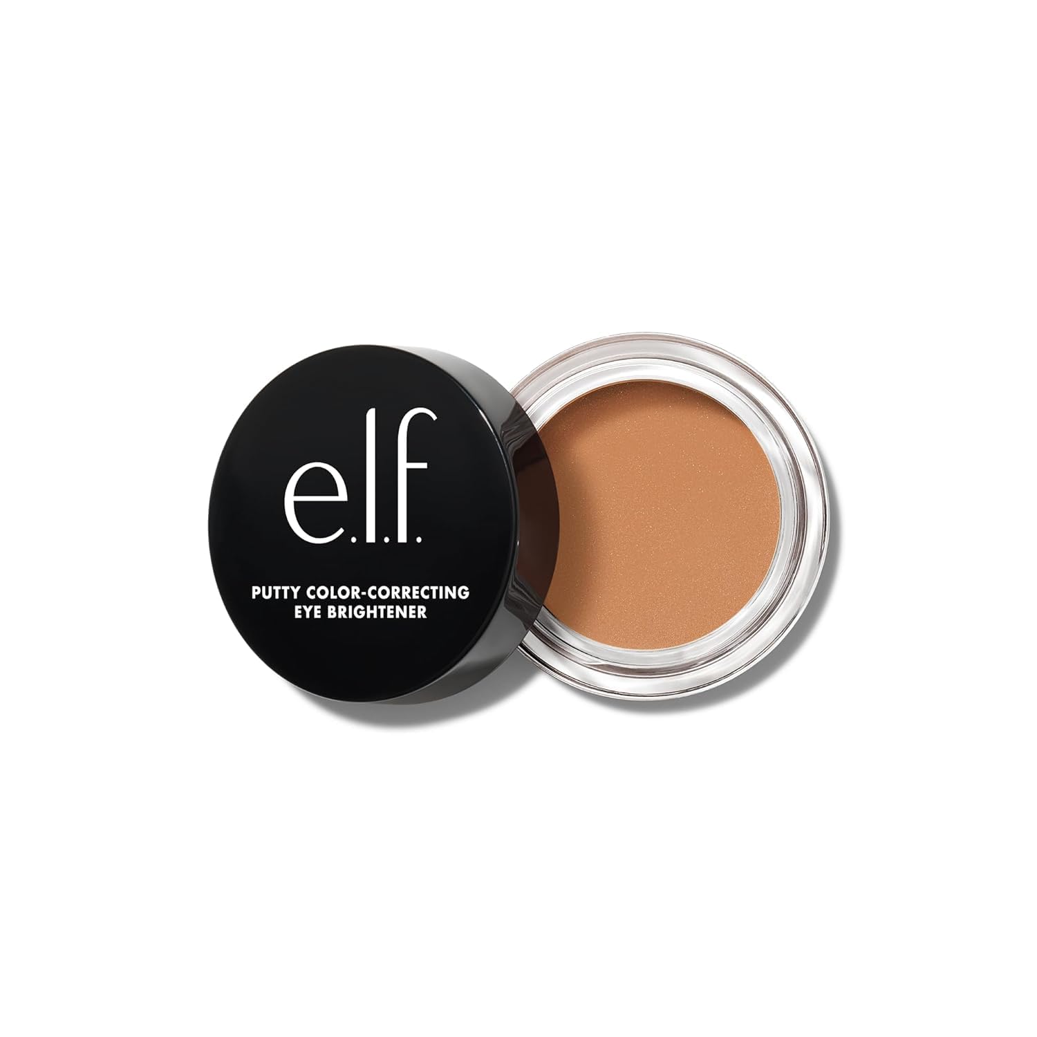 e.l.f. Putty Color-Correcting Eye Brightener, Under-eye Brightener & Primer Reduces Appearance Of Dark Circles, Vegan & Cruelty-Free, Medium/Tan