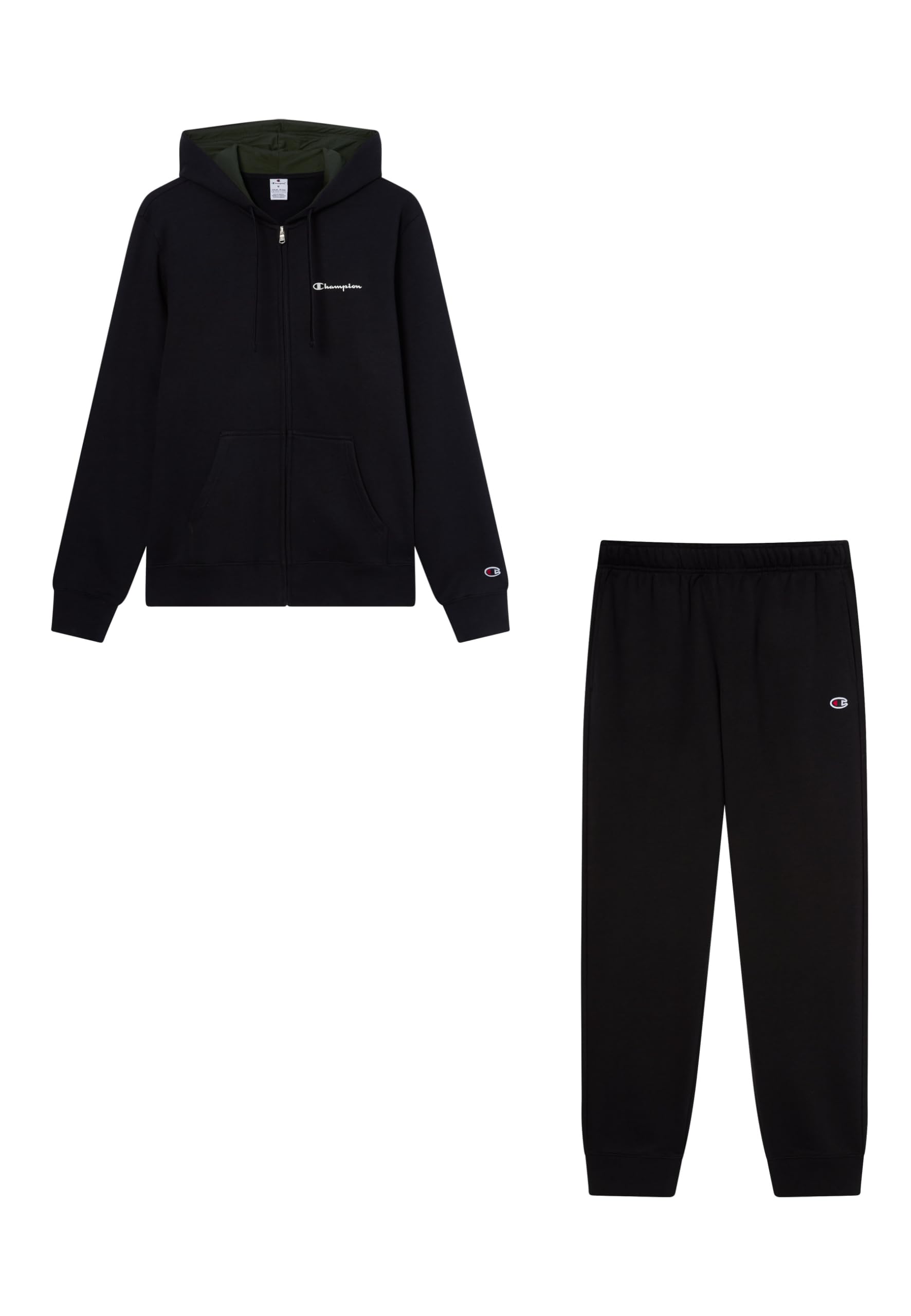 Champion Survêtement Legacy pour homme, Noir, XXL