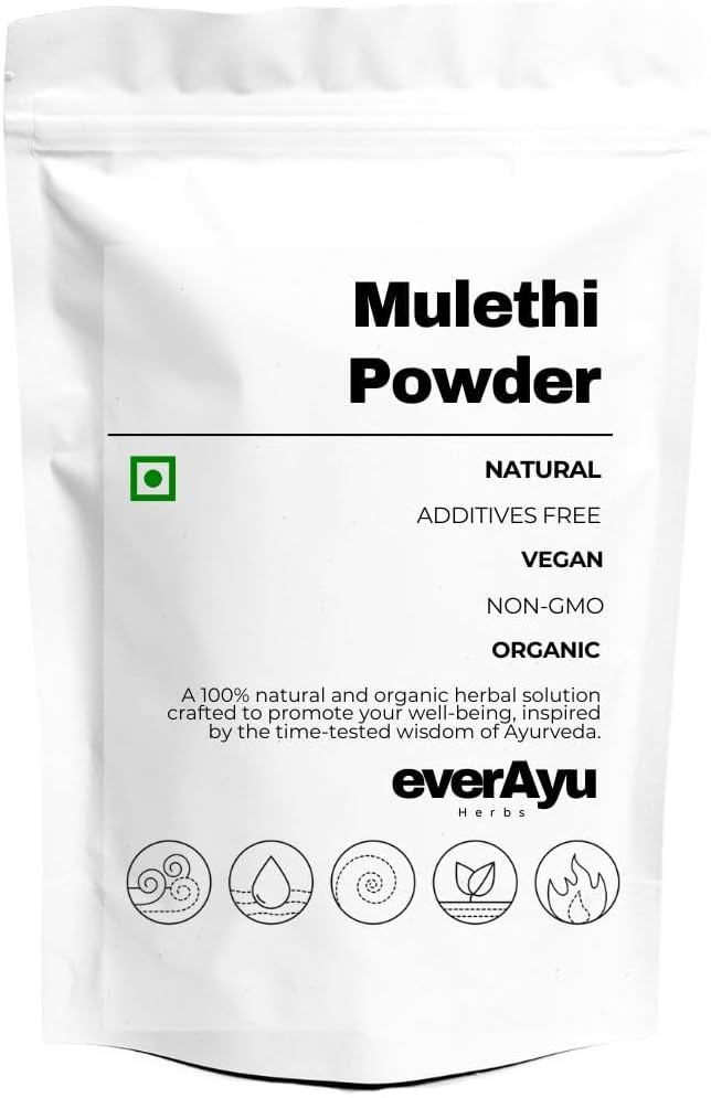 Mulethi Powder-Licorice Root Powder/Glycyrrhiza glabra/Muleti Powder (1 Kg)