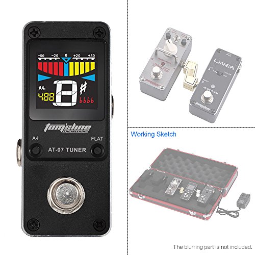 KOCAN AT-07 Mini accordeur chromatique Effet pédale Guitare Seule Mini Effets,accordeur chromatique - Les Beatles, Paul McCartney, John Lennon, RIngo Starr, George Harrison KOCAN AT-07 Mini accordeur chromatique Effet pédale Guitare Seule Mini Effets,accordeur chromatique – Image 6
