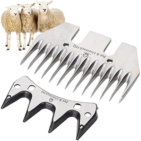 Pet & Livestock HQ | Shearing Blades 380W Sheep Clippers - Replacement for Oster, Lister, Heiniger, Detachable Animal Trimmer Shears for Grooming Goats, Lambs, Llamas, Alpacas Cover