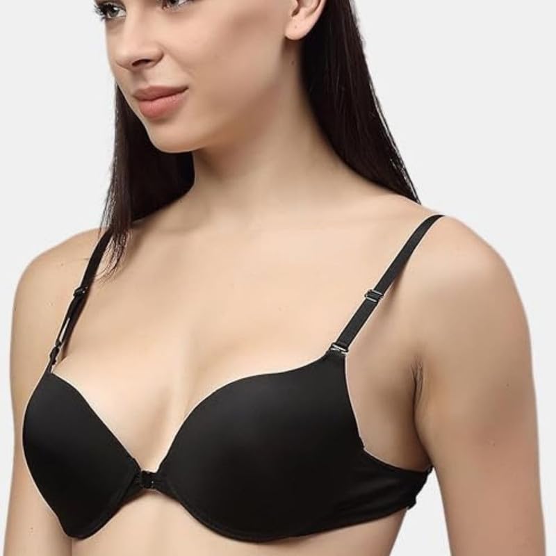 Image of Brachy Women's Poly Cotton Padded Wired Push-Up Bra