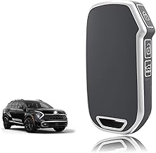 TOOMUME Coque Clé TPU, Etui Clé Étui Clé Adapté pour Kia Sportage Ceed XCeed Proceed Sorento Tonic NIRO Rio Stinger Seltos Soul K3 K5 K8, Couvre Clef Cache Cle Voiture Telécommande - Smart Key