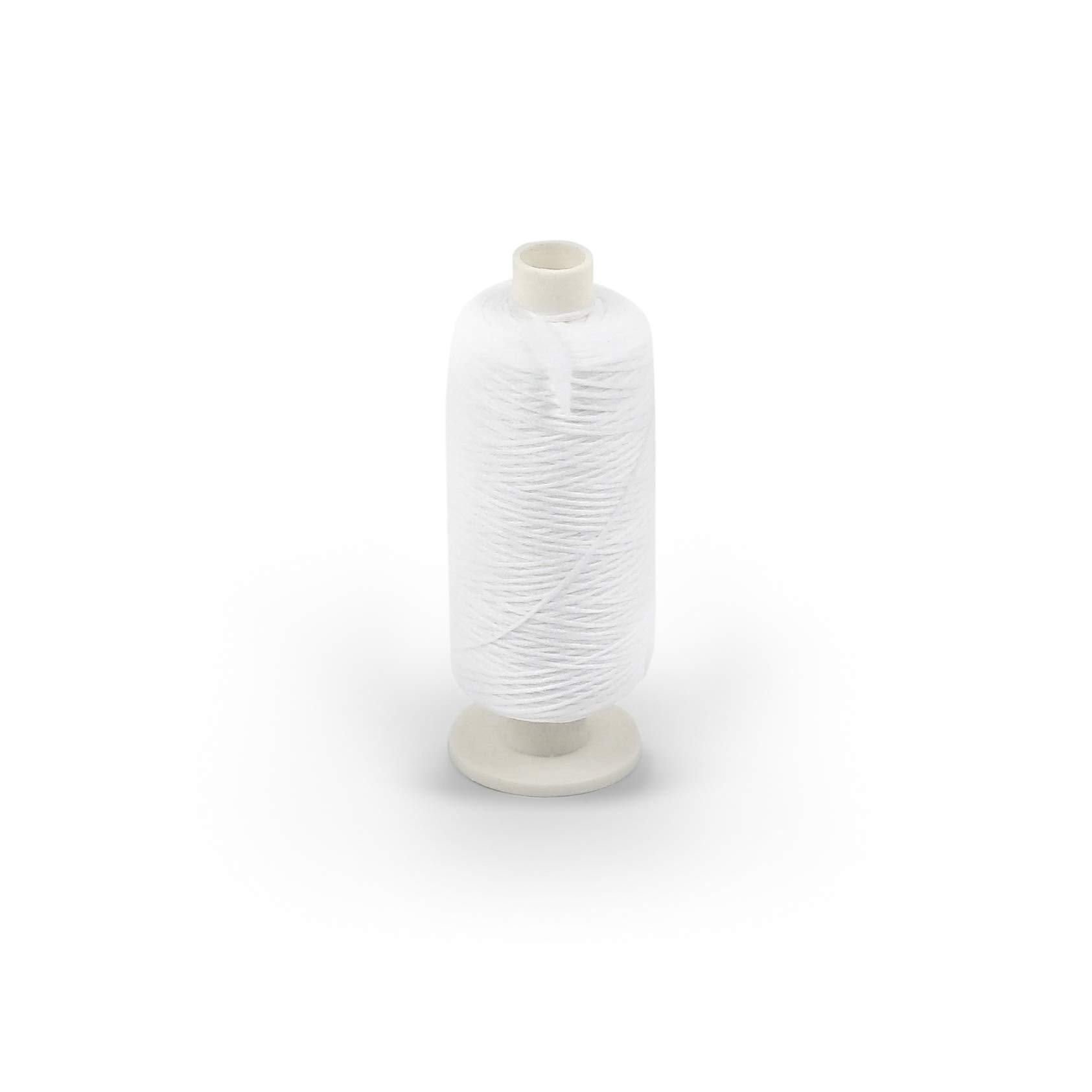 Campagna filo interdentale, morbido filo interdentale cerato Premium, bianco (bobina da 250 m + dispenser)