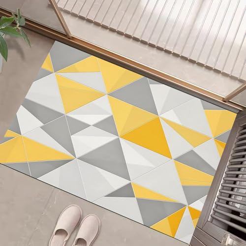 Tapis de porte extérieur antidérapant et robuste qui retient la poussière efficacement - 3