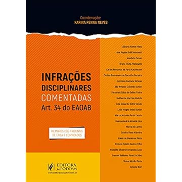 Capa do livro Infrações Disciplinares Comentadas: Art. 34 do EAOAB