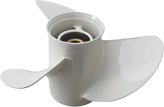 6E5-45945-01-EL Captain Propeller 13 1/4X17-K Fit for Y-mh Engines 50-130HP Aluminum 15 Tooth Spline RH