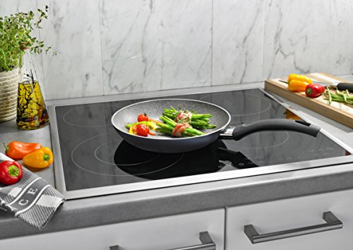 Frigideira, Alumínio com Revestimento, Bologna Granitium, 20 cm, Preto, BALLARINI