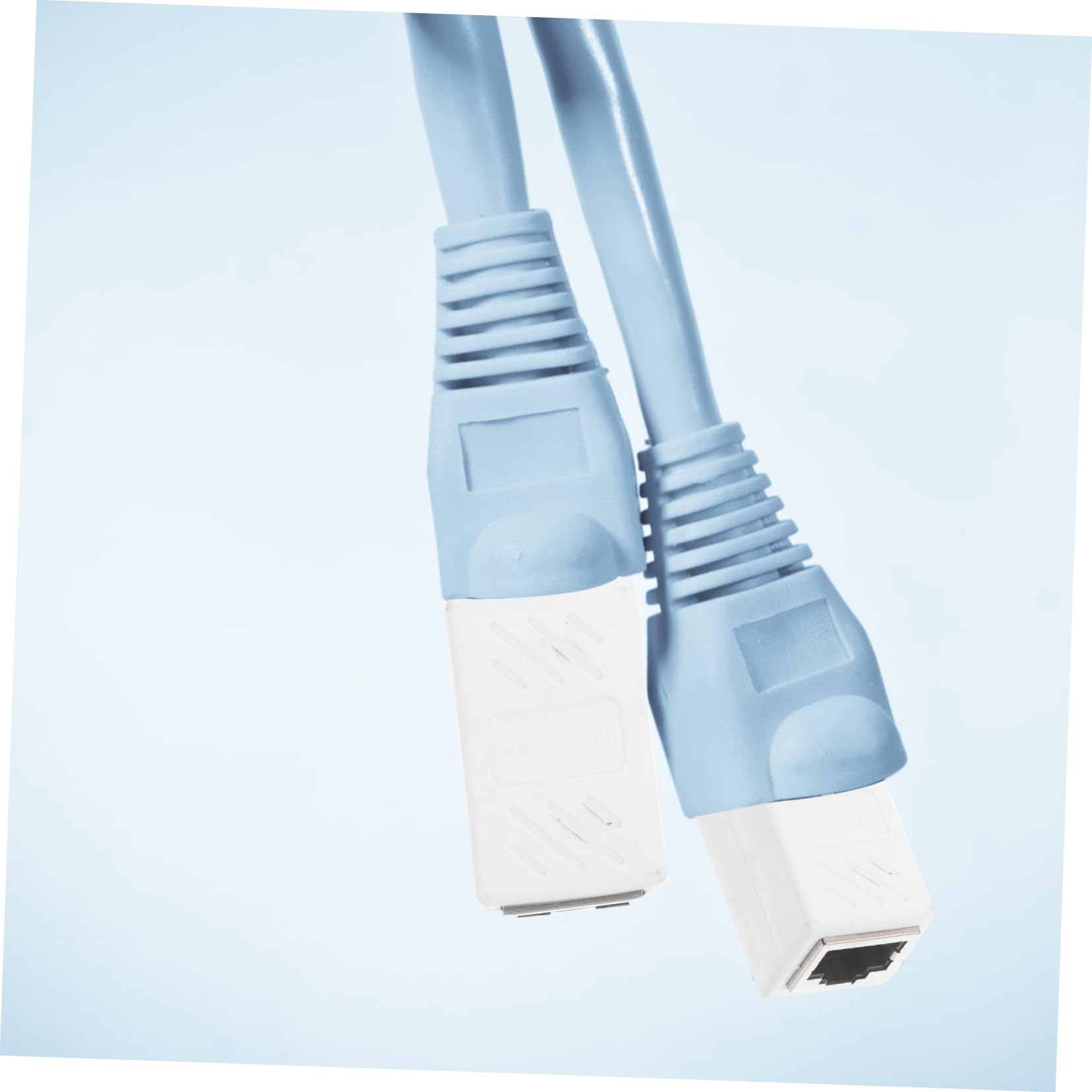 DOITOOL 5 Set Connettore Del Cavo Di Rete Rj45 Usb C Femmina A Femmina Piatto Wifi Micro Adattatore Ethernet Estensore Ethernet Connettore Cat6 Accoppiatore Gatto 5 Abs Bianca 3 Pezzi * 5