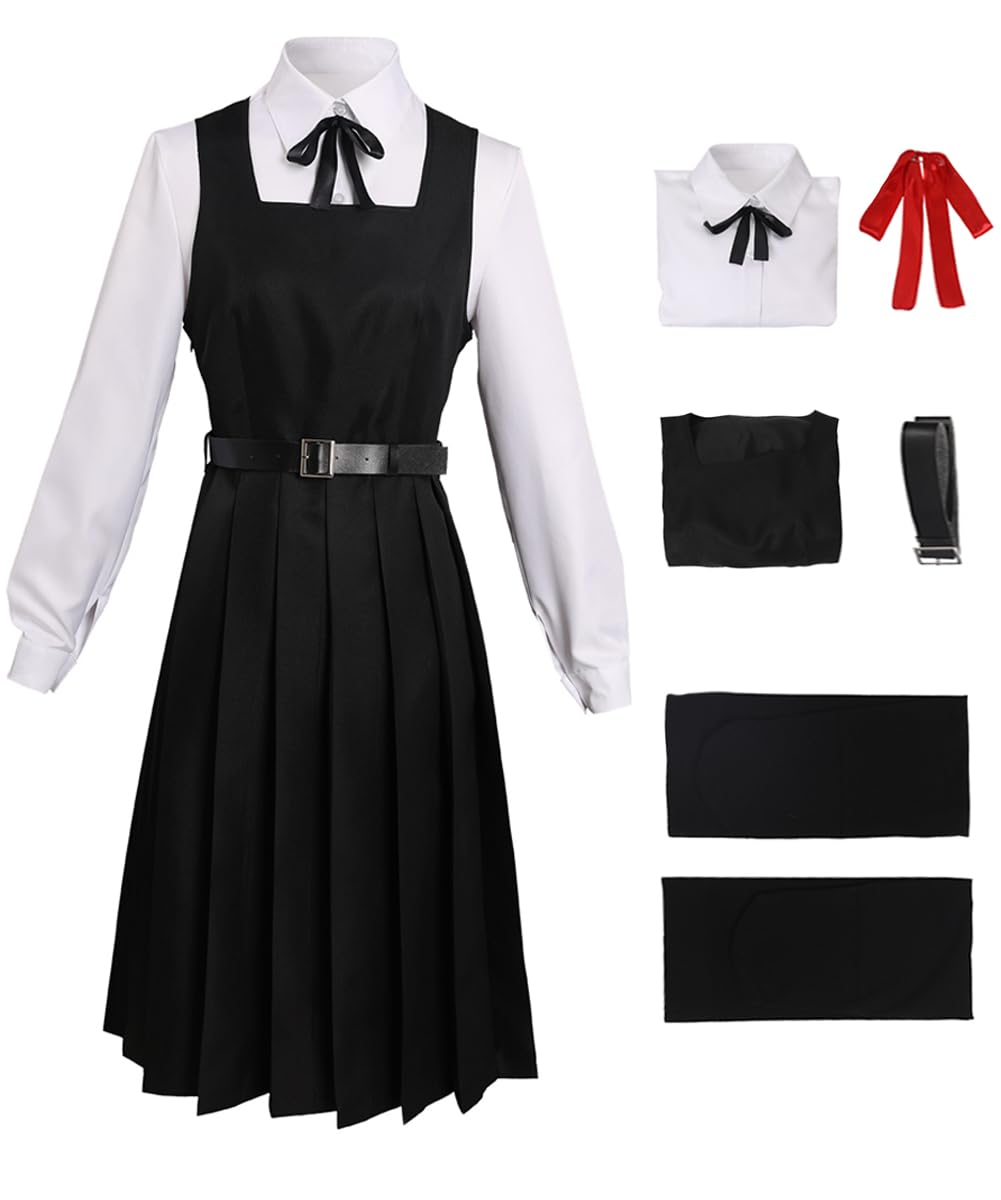 WolancyCosplay Costume School Outfit Uniform Dress Shirt Cloak Jacket Skirt Suit Set
