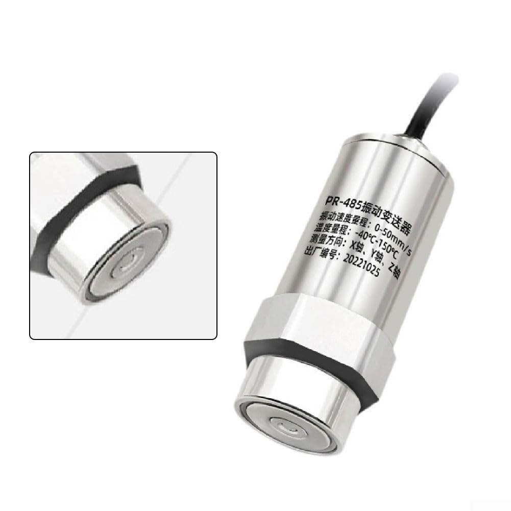 Sensor de temperatura de vibración inalámbrico IP67 de acero inoxidable (B)