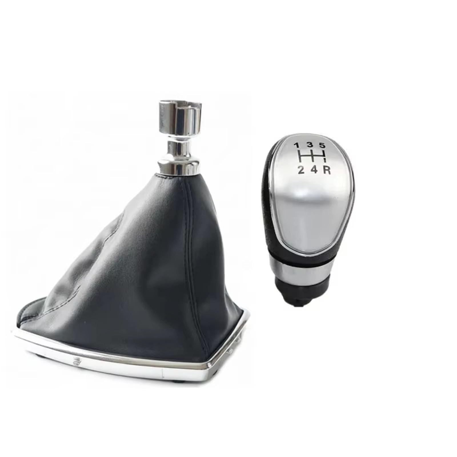 CPDDNGZMKK Gear Shift Knob Lever for Kuga I MK1 2008-2012 C-MAX 2007-2010 Gear Shift Knob Lever Change Head Gearbox Shifter Cover