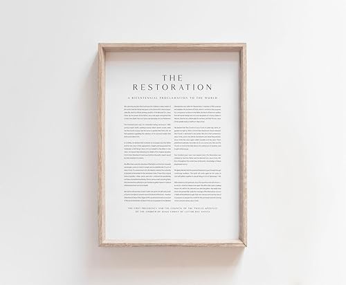 Miniatura 4 de 4 piezas enmarcadas de arte para la pared, póster de proclamación familiar, artículos de fe, impresiones de lienzo, pintura para vivir Cristo,