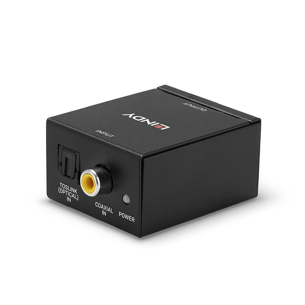 Lindy Convertisseur DAC TosLink (Optical) & Coaxial vers RCA