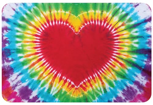 Gilbins Super Soft and Comfy Floor Mat Bunk Camp Floor Mats (Graffiti Heart)