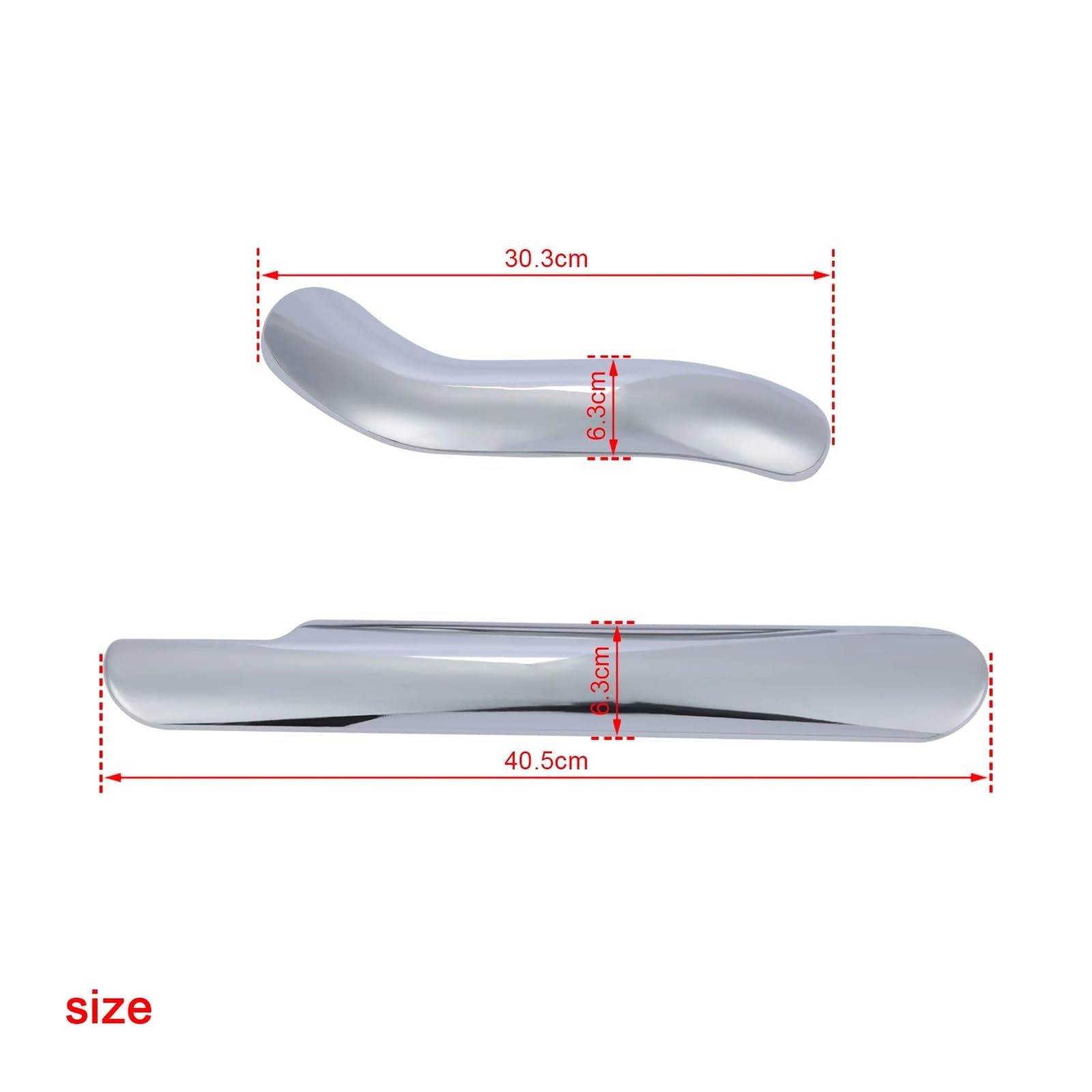 para Shadow VT750 VT400 1997-2003 Cubierta De Protección Térmica para Tubo De Escape De Motocicleta Protector De Silenciador Exhasut Protección Escape Moto