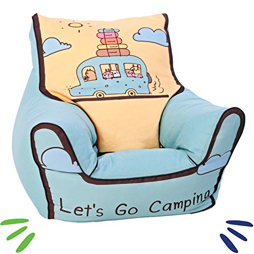 Delsit - Puf Infantil Universal Azul Talla:Uni