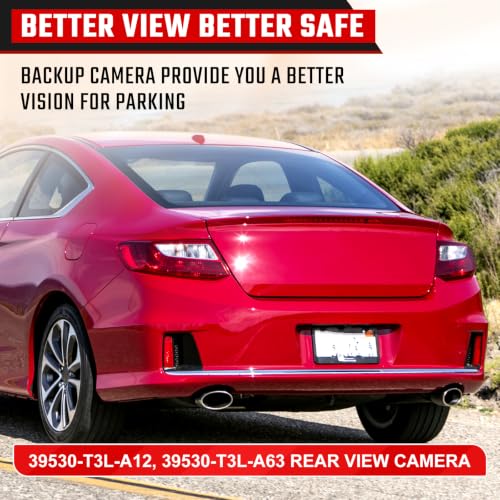 Image of 39530-T3L-A01 Rear View Camera Fit for Honda Accord Coupe EX EX-L 2013-2017 | Backup Cam Replaces 39530-T3L-A12, 39530-T3L-A63, 39530-T3L-A71